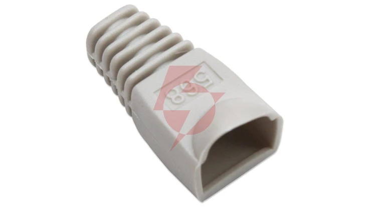 Duplikat_Osłonka Wtyku RJ45 6.2mm Szara /10szt./