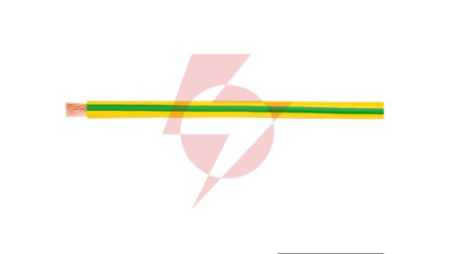 Przewód instalacyjny H07V-K (LgY) 2,5 żółto-zielony /100m/