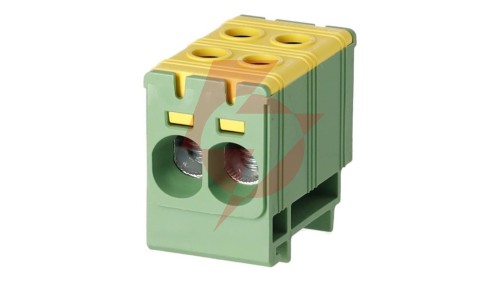 Złączka szynowa zgx 2x35 żółto – zielona GEP-00073