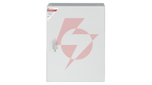 Obudowa metalowa 300x300x150 IP 65 IK10 RAL 7035 z płytą montażową stalową GEP-00015