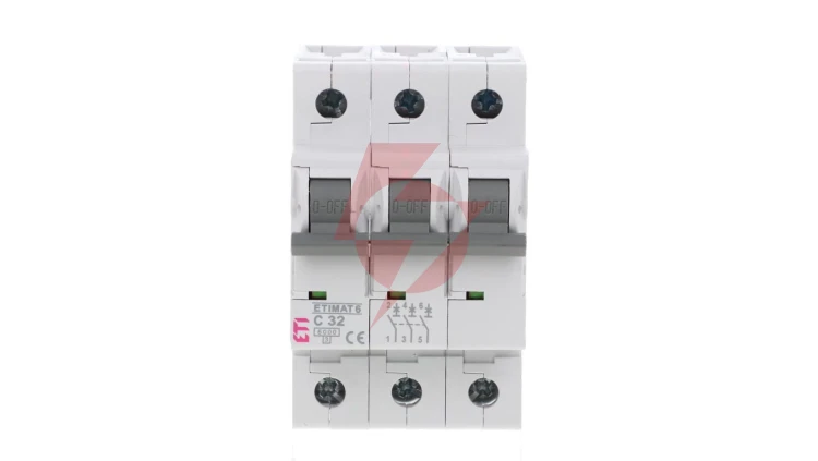 Wyłącznik nadprądowy 3P C 32A 6kA AC ETIMAT 6 002145519
