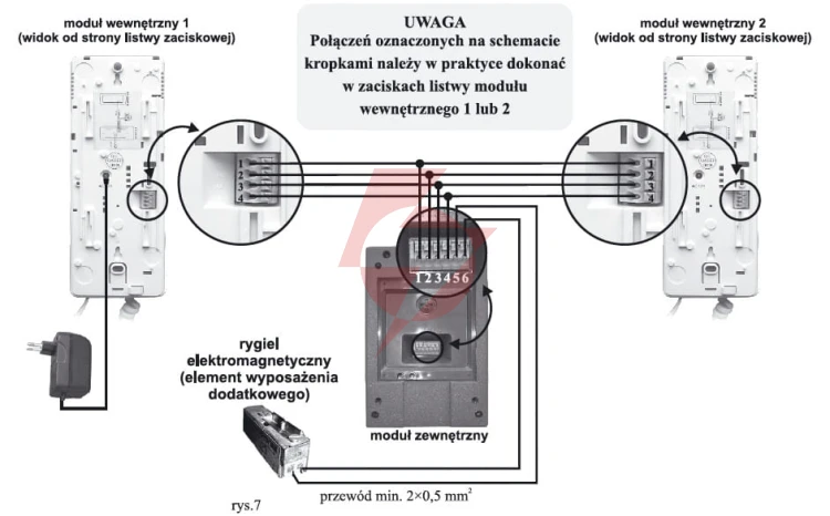 Domofon eura adp-48a3 (rl-3203cc); 7926