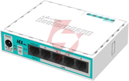 Mikrotik routerboard hex lite (rb750r2)