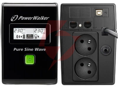 Ups zasilacz awaryjny powerwalker vi 600 sw fr