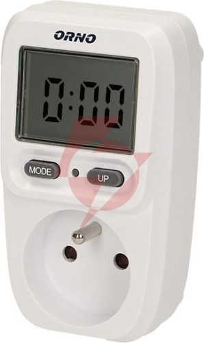 Watomierz z wyświetlaczem lcd or-wat-419 orno