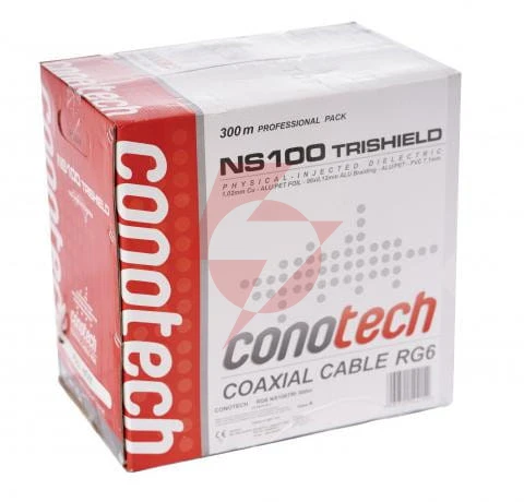 Przewód koncentryczny ns100 trishield pull box - 300m