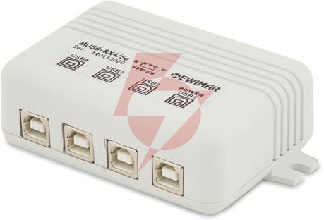 Odbiornik 4-kanałowy z separacją do systemu musb ewimar musb-rx4/so