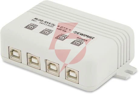 Odbiornik 4-kanałowy z separacją do systemu musb ewimar musb-rx4/so
