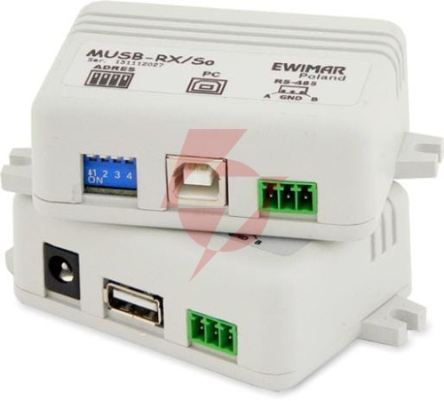 Adresowalny przedłużacz myszy usb z separowanym odbiornikiem ewimar musb-1/1/so v3.2