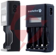 Ładowarka procesorowa do akumulatorków aa/aaa everactive nc-450 lcd