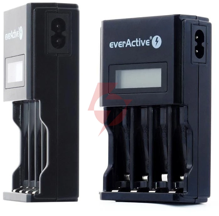 Ładowarka procesorowa do akumulatorków aa/aaa everactive nc-450 lcd