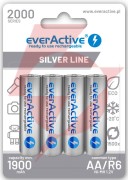 Akumulatorki aa / r6 ni-mh everactive 2000mah silver line (box 4 szt.)