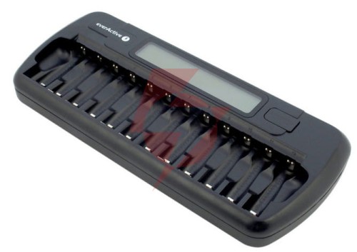 Ładowarka do 12 akumulatorków aa / aaa everactive nc-1200