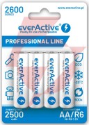 Akumulatorki aa / r6 ni-mh everactive 2600mah professional line (box 4 szt.)