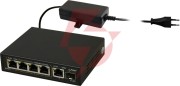 Switch 6-portowy pulsar sfg64f1 do 4 kamer ip