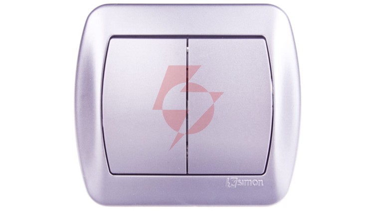 Simon Akord Łącznik świecznikowy aluminium metalizowane AW5L/26