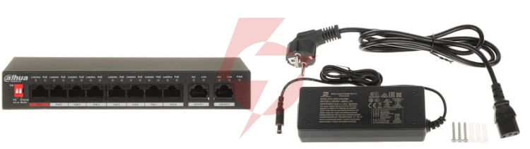 Switch dahua pfs3010-8et-96-v2