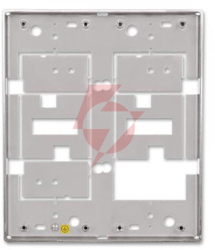 Aco cdn-p-s2 nt ramka cdn, natynkowa, mała, podwójna, do cdnp5/6, cdnc/b, cdna, stal kwa