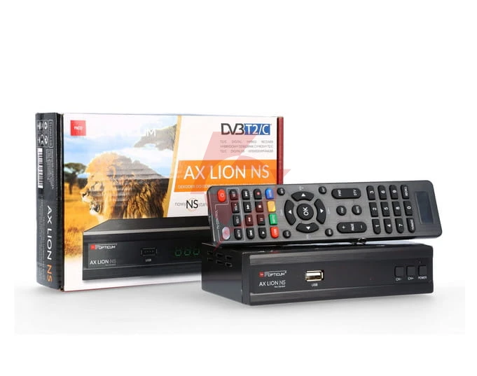 Tuner dvb-t2 opticum ax lion ns h.265 10bit