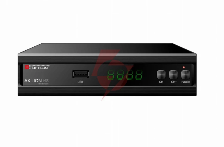 Tuner dvb-t2 opticum ax lion ns h.265 10bit