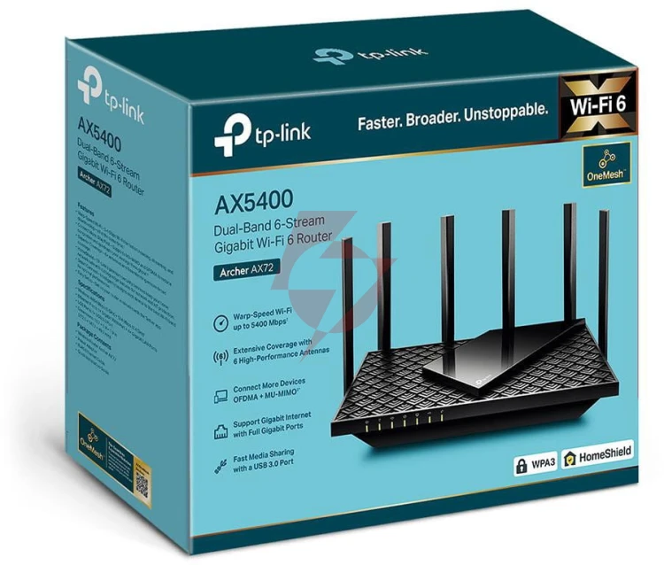 Router tp-link archer ax72 wi-fi 6 ax5400