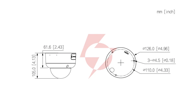 Kamera ip dahua ipc-hdbw5449r1-ze-led-2712