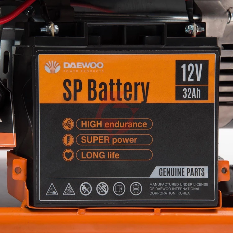 Agregat prądotwórczy daewoo gda 7500e-3 6.5kw
