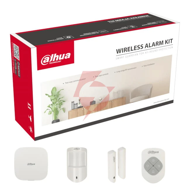 Bezprzewodowy zestaw alarmowy dahua art-arc3000h-03-fw2(868)