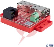 Gigabitowy media konwerter ethernet atte xfiber‑2‑70 (poe out)