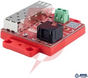 Gigabitowy media konwerter ethernet atte xfiber‑2‑70 (poe out)