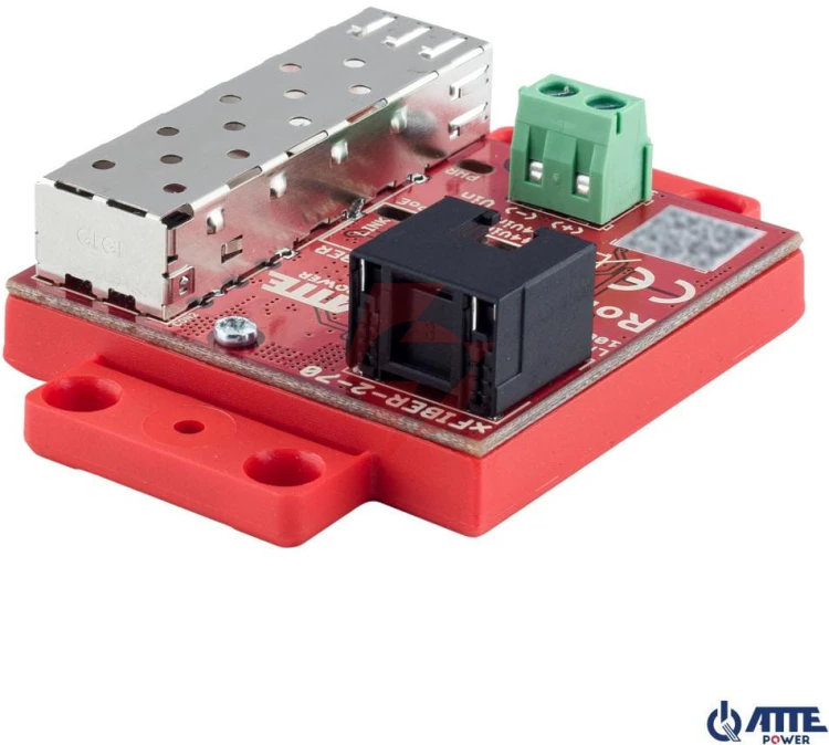 Gigabitowy media konwerter ethernet atte xfiber‑2‑70 (poe out)