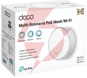 Domowy system wi-fi mesh tp-link deco x50-poe(3-pack)