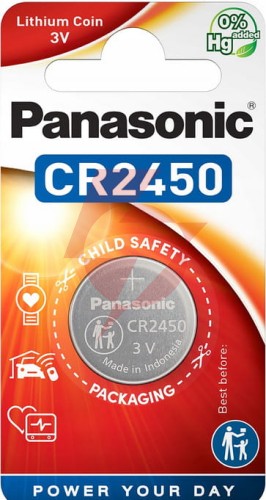 Bateria cr2450 1bl panasonic 3v 620mah (1 szt.)