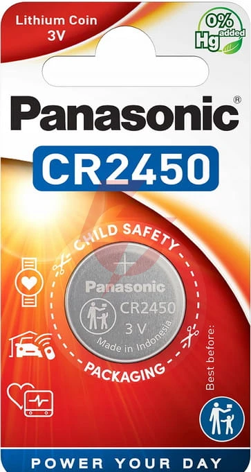 Bateria cr2450 1bl panasonic 3v 620mah (1 szt.)