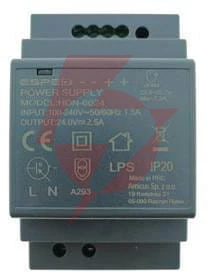 Zasilacz impulsowy na szynę din espe hdn-10024 24v/100w/3.8a