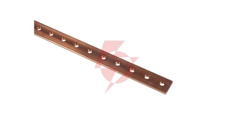 Szyna zbiorcza miedziana 4x18x990mm 037434