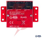 Atte apt-3-11 switch poe 3 portowy 10/100mbps, extender