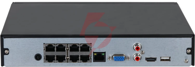 Rejestrator ip dahua nvr2108hs-8p-4ks3