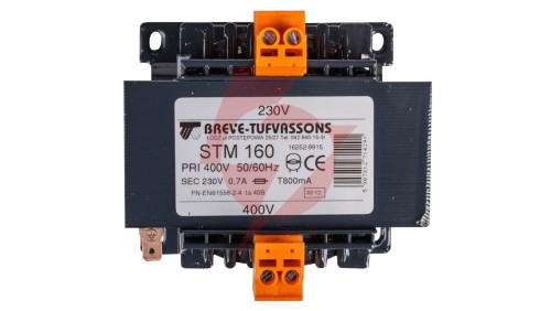 Transformator 1-fazowy separacyjny STM 160 400/230V 0,7A, Ta 40, 16252-9915