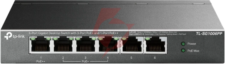 Switch tp-link tl-sg1006pp (poe++)