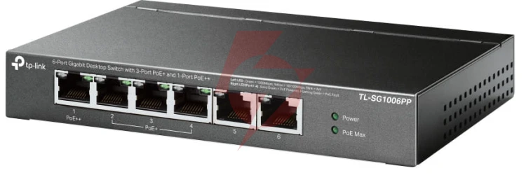 Switch tp-link tl-sg1006pp (poe++)