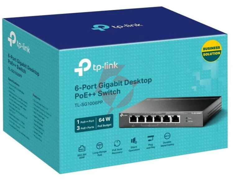 Switch tp-link tl-sg1006pp (poe++)