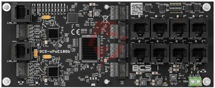 Przełącznik sieciowy poe bcs power bcs-xpoe10gb