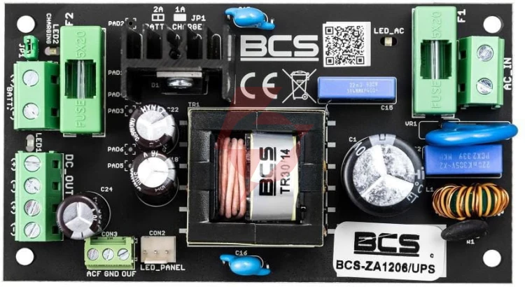 Zasilacz impulsowy bcs power bcs-za1206/ups