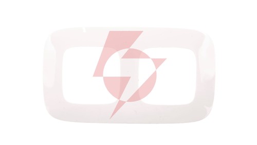 VALENA ALLURE Ramka podwójna biała 754302