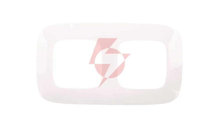 VALENA ALLURE Ramka podwójna biała 754302