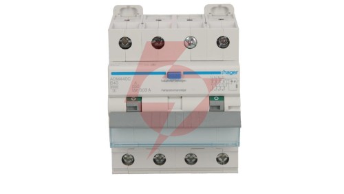 Wyłącznik różnicowo-nadprądowy RCBO 4P B40A 0,03A Typ A 6kA RCBO ADM440C