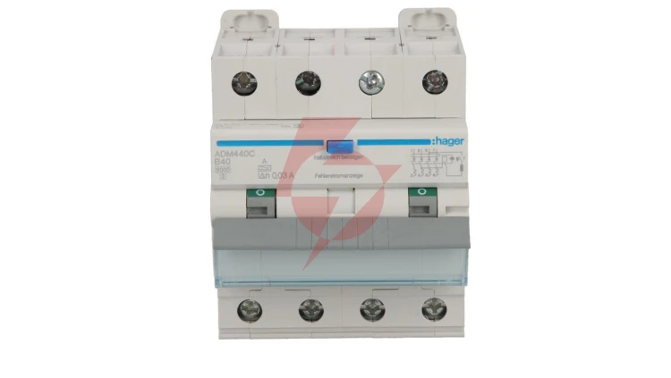 Wyłącznik różnicowo-nadprądowy RCBO 4P B40A 0,03A Typ A 6kA RCBO ADM440C
