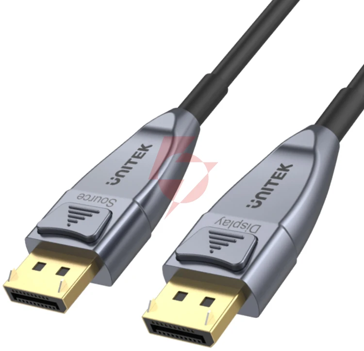 Unitek kabel optyczny displayport 1.4 aoc 8k 15m