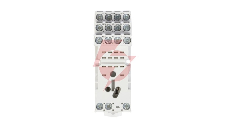 Gniazdo przekaźnika R4 GZM4-SZARE 857436